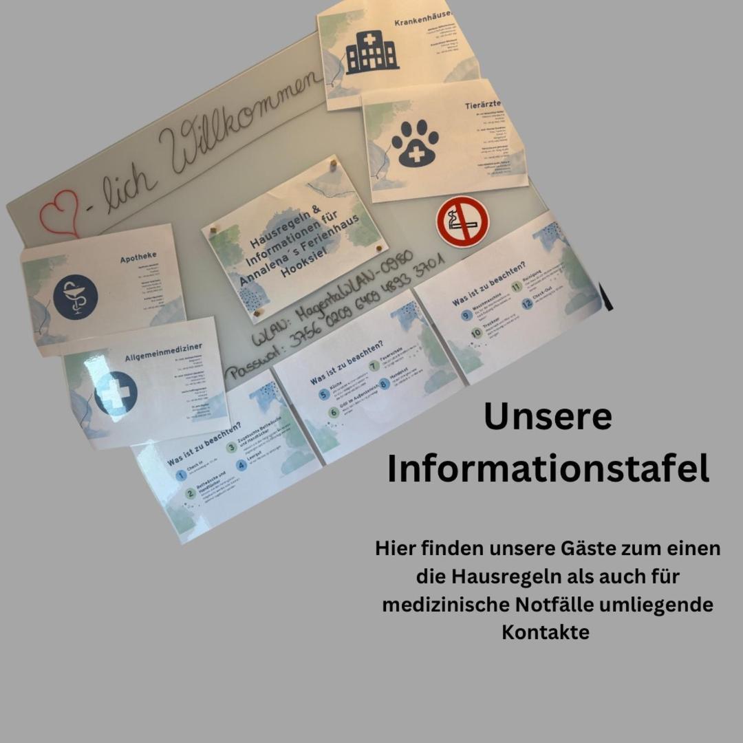 Annalena'S Ferienhaus Hooksiel Schillig Buitenkant foto
